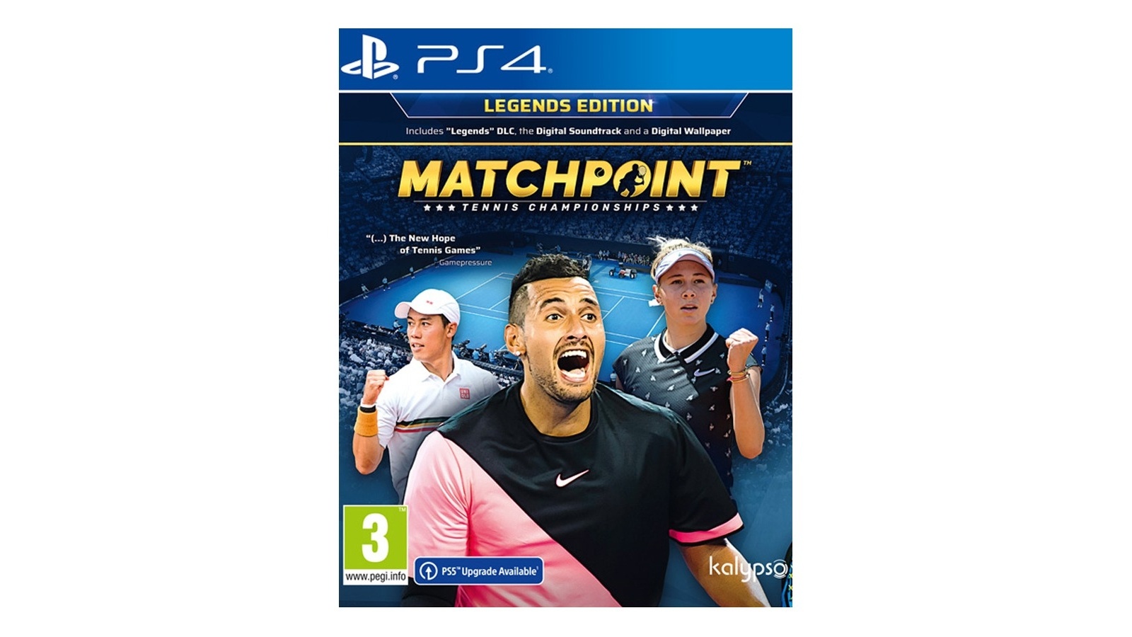 теннис на playstation 4