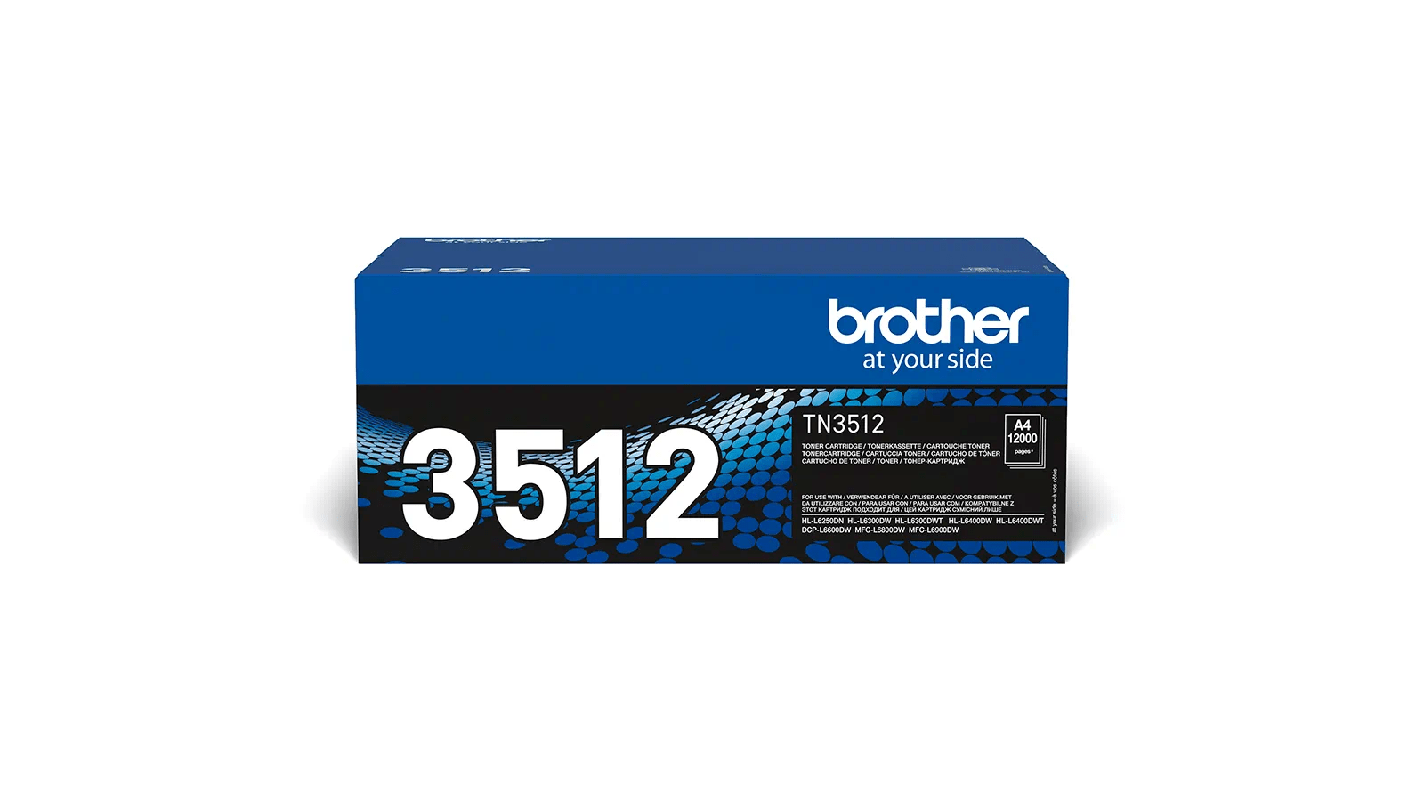 Toner original Brother TN3512 Noir (3 Unités)