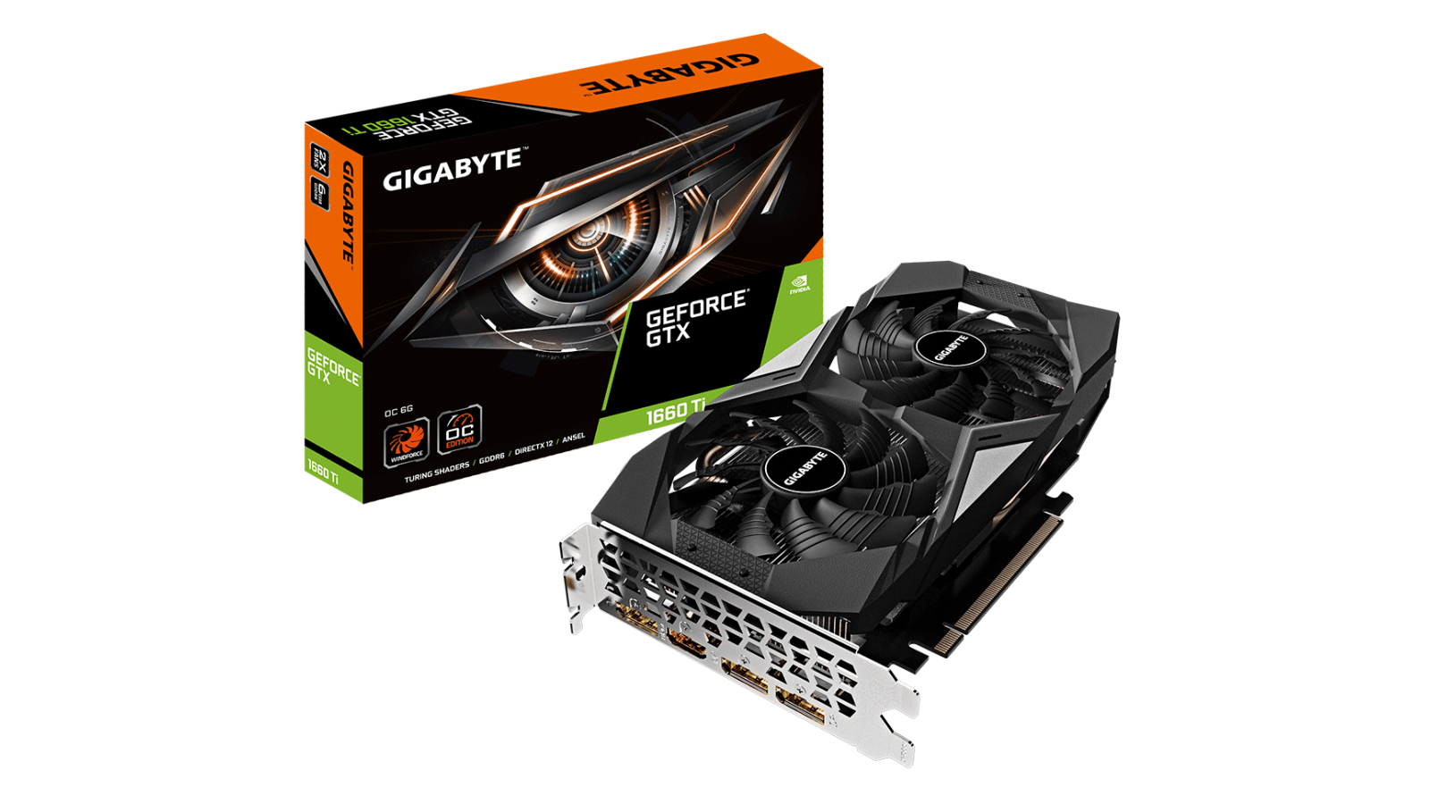 GIGABYTE nVidia GeForce GTX 1660 Ti OC 6GB GDDR6 192 bit grafi ka