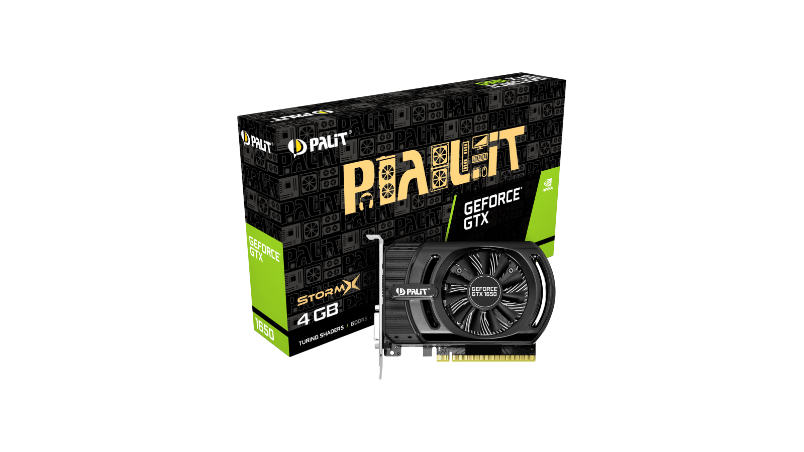 PALIT nVidia GeForce GTX 1650 StormX 4GB GDDR5 128-bit grafička kartica ...