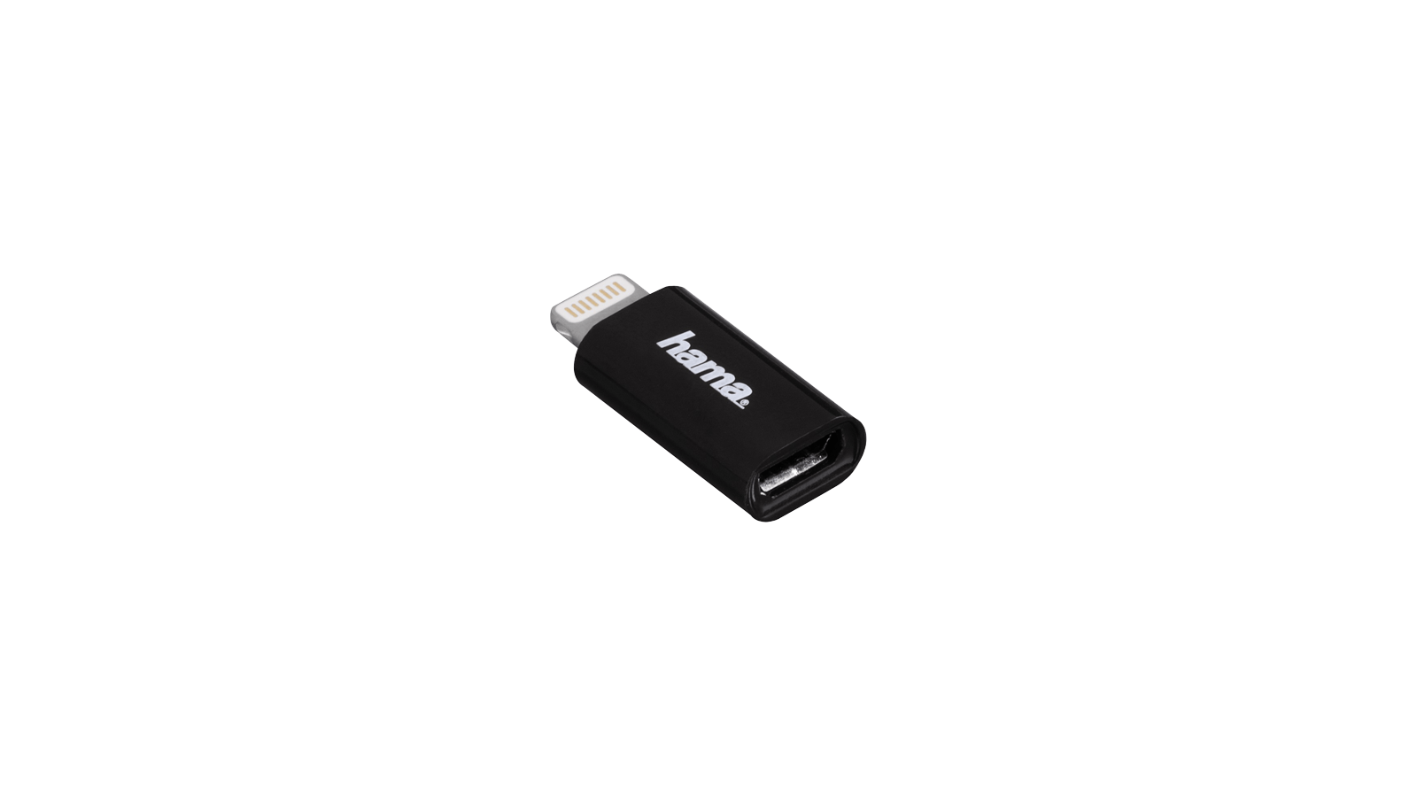 HAMA Caricatore Da Rete Mini USB Per Navigatore 2.0A - Cavo 1,4m, 100-240V, Nero, Ricarica Veloce - 2