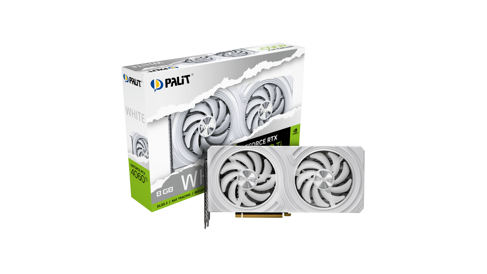 PALIT nVidia GeForce RTX 4060 Ti White 8GB GDDR6 128-bit grafička