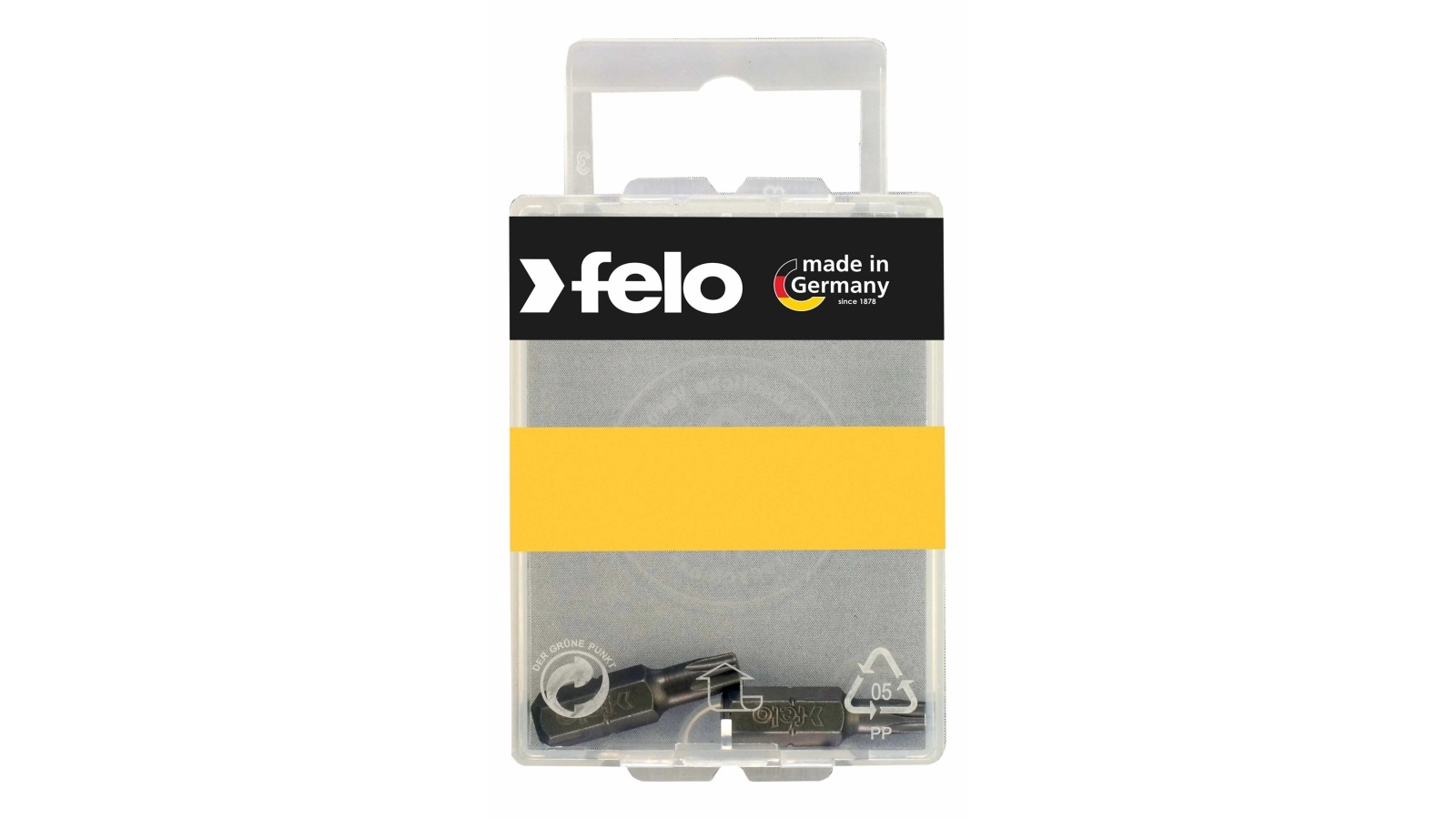 Felo T8 IP Torx Plus Industrial Bit – 1-Inch Length, 1/4 Inch Hex Shank