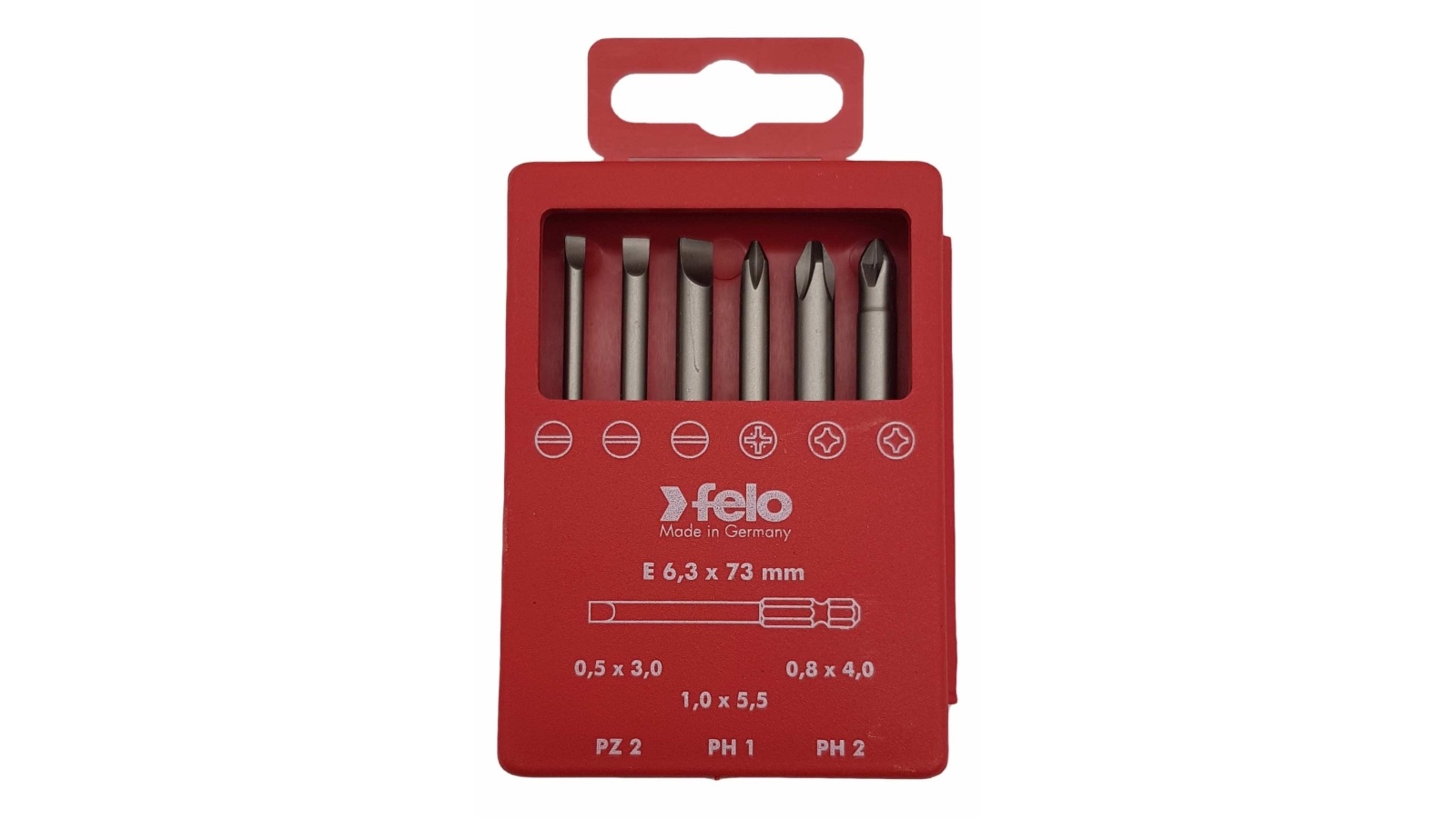 Felo Jgo. Puntas Profi 6 Pcs: Set Di 6 Bits Cacciavite Professionali, Qualità Tedesca Per Il Fai-Da-Te - 3