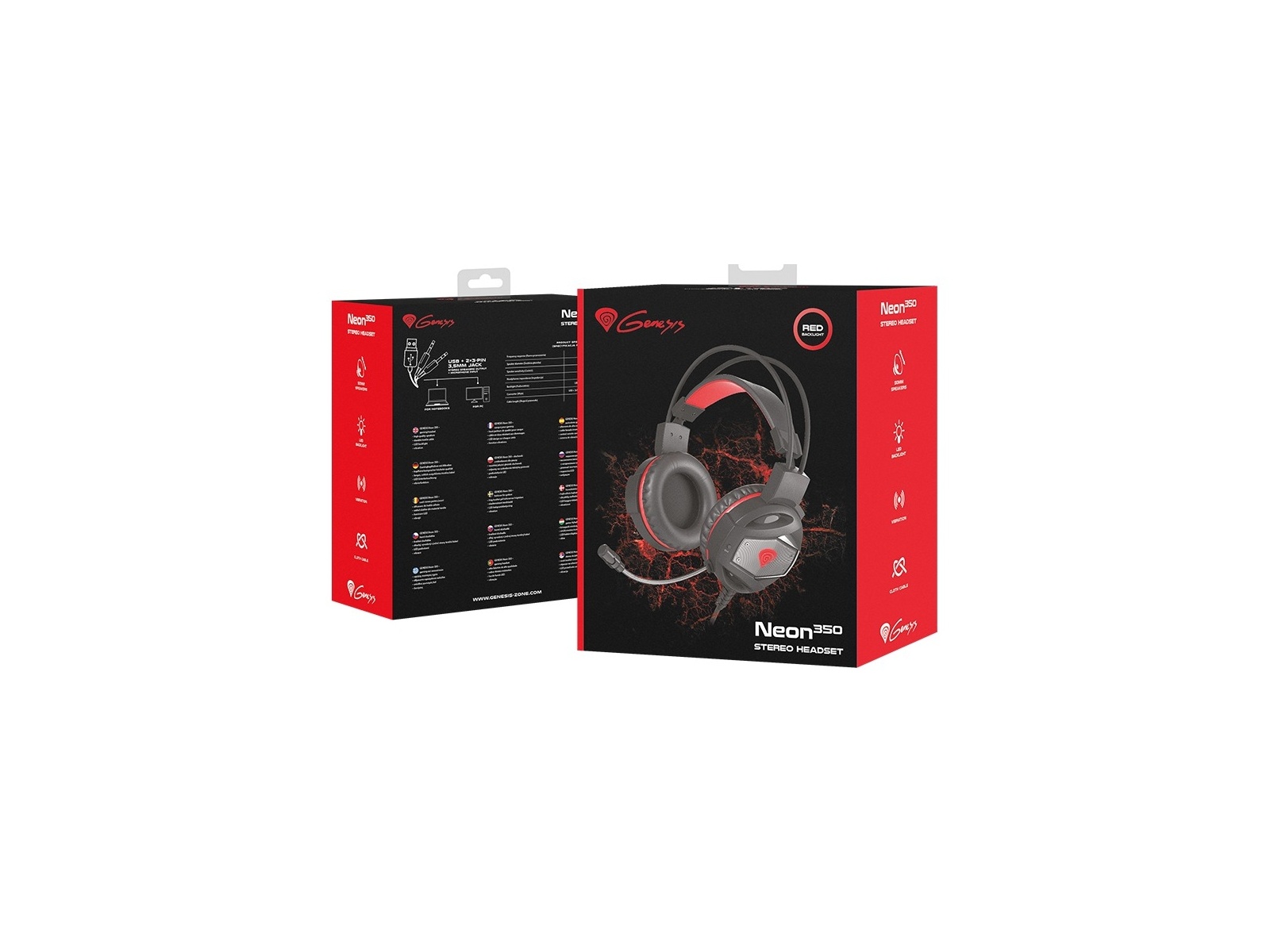 Neon 350 hot sale stereo headset