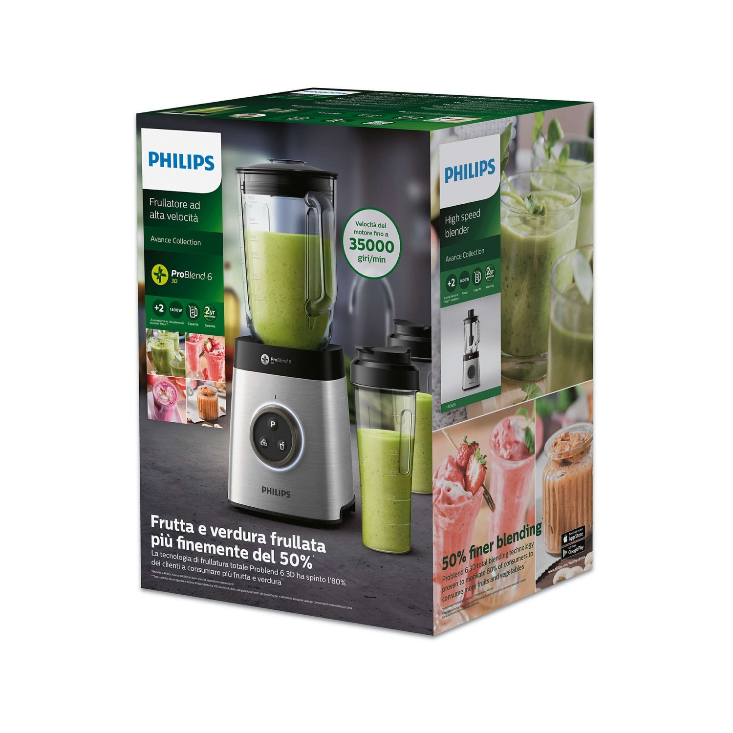 PHILIPS blender HR3655/00 - Cene i Akcije - Tehnoteka
